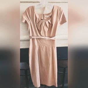 MUXXN tan dress, size 2XL